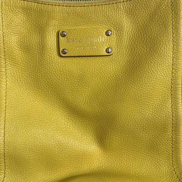 Kate Spade Neon Green Leather Shoulder Bag - Picture 2 of 8